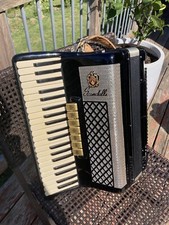 Vintage Black Scandalli Accordion