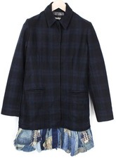 Manteau Desigual Femme 40 Bleu