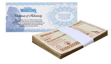 50 Zimbabwe 50 Billion Special Agro Cheque banknote 2008, P-63 COA 50 Pcs. USED