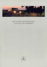 Catalogue Brochure Mercedes G
