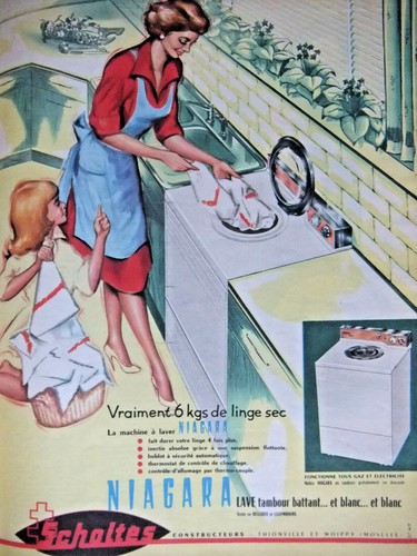 Publicité presse 1962 lave - publicitÉ,