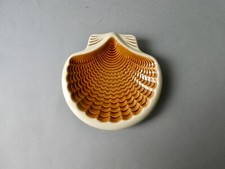 coupelle en céramique forme coquille, Verceram France, vintage, 1960