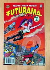 Futurama Comic Book Feisty First Issue #1 Bongo Comics Vintage 2000 Collectible