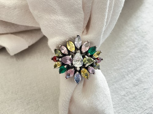 Imposante bague ancienne - , en