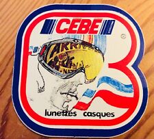  sticker CEBÉ old sunglasses helmet ski old sticker vintage 