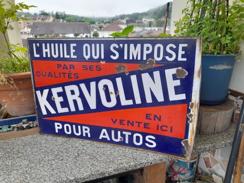 Plaque émaillée kervoline