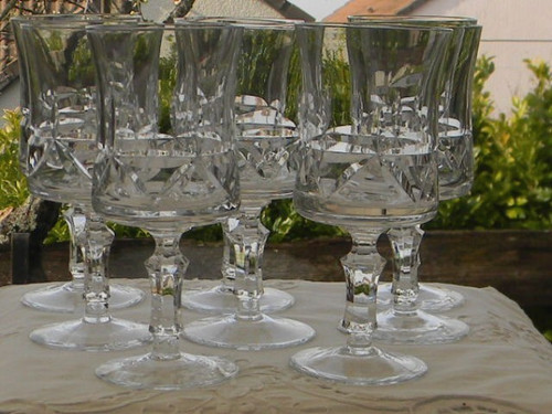 Verres eau vin - à, en