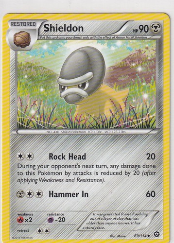 Pokemon carte chaudière - xy,