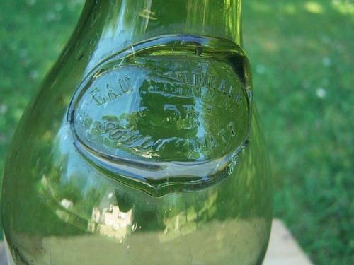 Bouteille ancienne verre - ancienne,