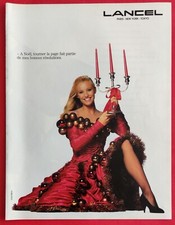 Press advertisement: leather goods bag and various LANCEL 1989 - 4 pages