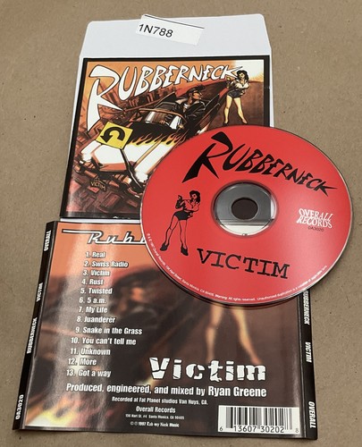 Victim rubberneck cd - by, (cd