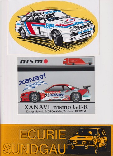 Stickers voitures course - stickers, de