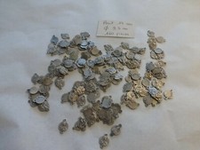 160 connecteur entre deux métal blanc ancien france 1960 plusieurs Saints