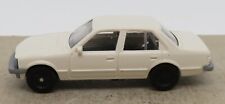 rare MICRO FLEISCHMANN HO 1/87 OPEL RECORD WHITE CREAM GREY CHASSIS no box