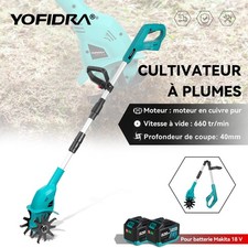 18V Motoculteurs Électrique Scarificateur sans fil pour un Travail du sol Fluide