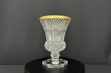 Saint-Lambert Large Cut Crystal Vase