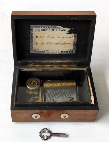 Boite musique tabatiere 2 - a,