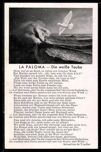Carte postale marschlied - carte,