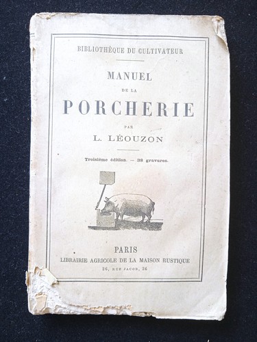 Manuel porcherie - de, la