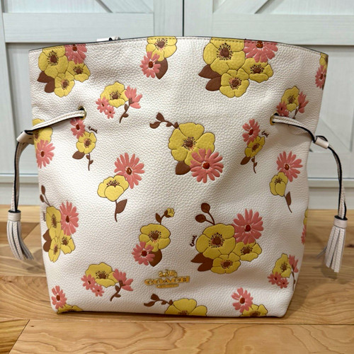 Coach floral tote - coach,