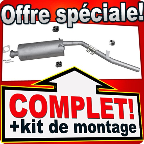 échappement pour nissan pick - pour,