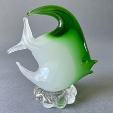 Petite Sculpture Poisson Vert