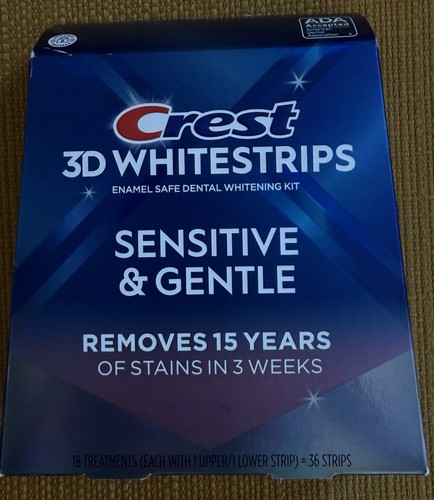 Crest whitestrips sensitive - crest,