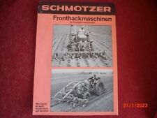 SCHMOTZER FRONT BINOCULAR ADVERTISING BROCHURE - IN GERMAN -