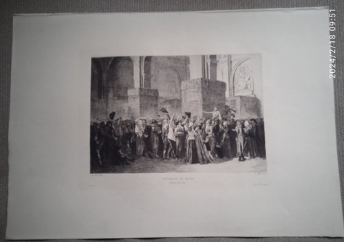 Eau forte louis boilly - boilly, par