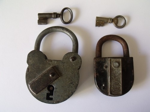 Lot cadenas anciens avec - lot,