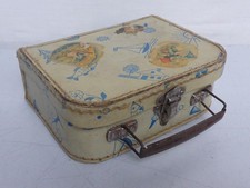 Vieux Petit Valise Carton Dur