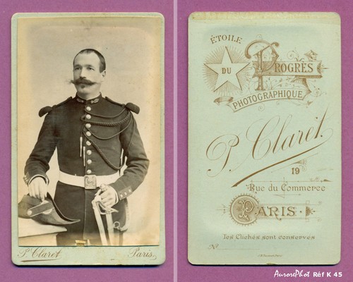 Cdv claret paris - cdv, :