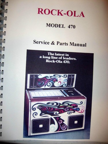 Rock ola model 470 - rock-ola,