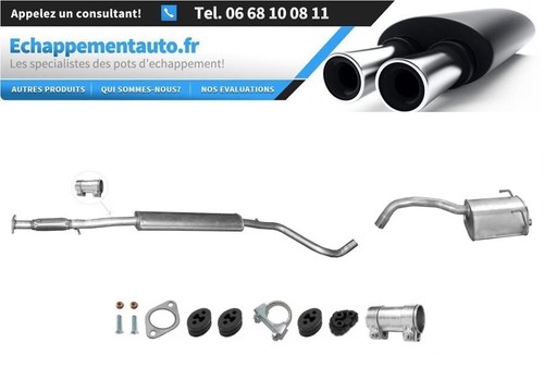 échappement kit fiat 500 - 500, +