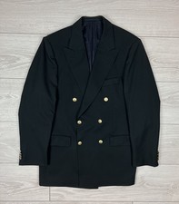 Veste blazer Burberry en laine à double boutonnage bouton doré homme taille L