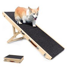 Rampe réglable en bois pour