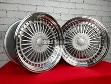 4X Roues 19" ALPINA Style 9J 10J 5X120 à plat profond adaptées pour BMW E34...