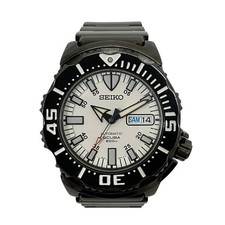 [Excellent+] SEIKO Night Monster SZEN006 7S26-03G0 Automatic White Dial Watch