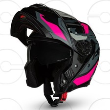 Casque de moto modulable