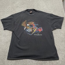 Vintage Harley-Davidson Shirt Mens 3XL USA Made Eagle Dragon Strong Survive 90s