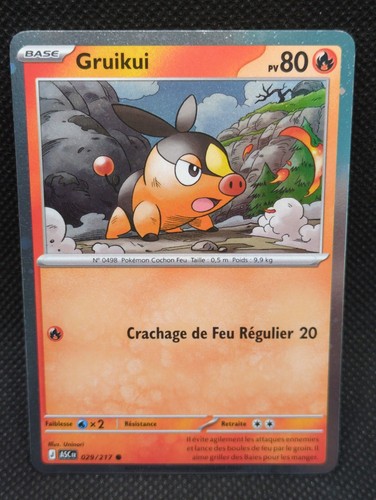 Carte pokemon gruikui - carte,