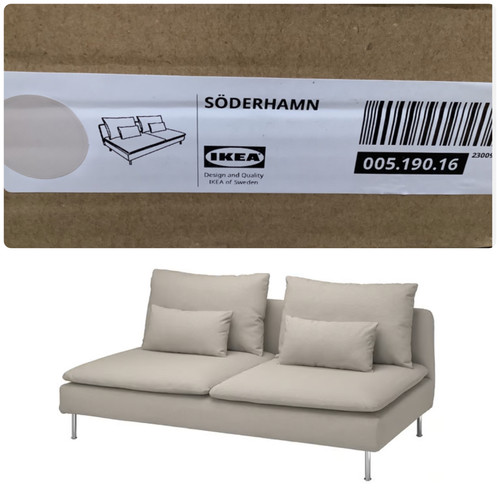 Ikea soderhamn cover slipcover - ikea,