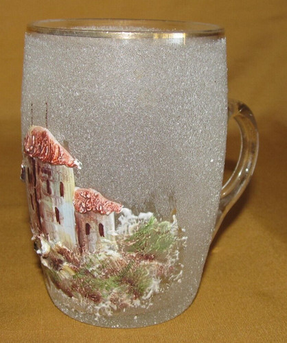 Ancien verre gobelet - , chope