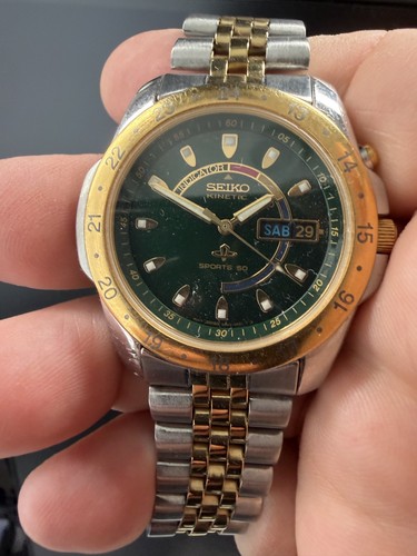 Seiko kinetic sports - seiko,