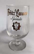 2 Verres à Bière  Fritz Lauer spéciale- 16 cm CAF