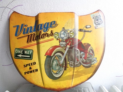 Tole metal capot vintage - tole,