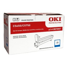 Oki 43870007 tambour - tambour, cyan