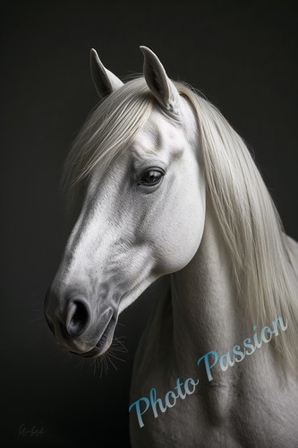 Photo cheval portrait - a4,