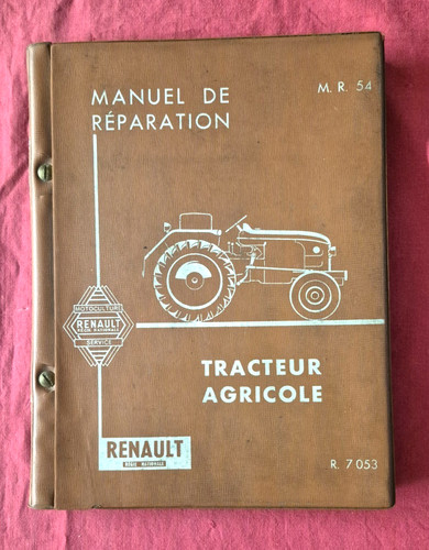 Tracteur agricole renault - tracteur,