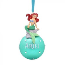 Boule de Noël Disney Ariel sur verre